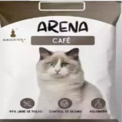 Calabaza Pets - Arena para Gatos Aroma Café